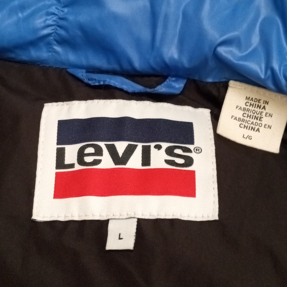 Levi's Sam Puffer Jacket Size L - Picture 4 of 4